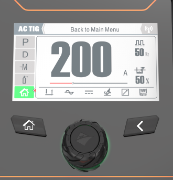 Jasic Advanced EVO TIG TFT Screen for ET-200PACDC