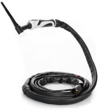 Titanium 26F TIG Torch 25ft with Single Button - T26F25SP Titanium 26F TIG Torch 25ft with Single Button - T26F25SP