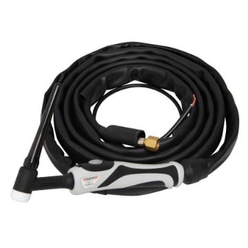 Titanium 25ft TIG Torch  Titanium 17F TIG Torch 12.5ft with Single Button