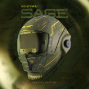 ESAB Sentinel A60 Sage Hero Welding & Grinding Helmet  (Special Edition)